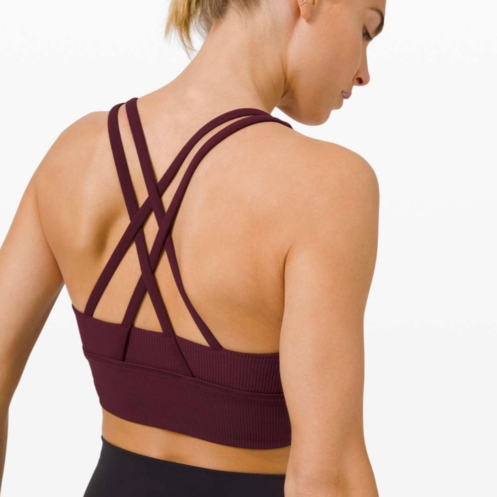 LLL Energy Bra LL Rib (cassis) - Picture 3 of 11